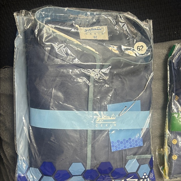 Cekir Al-Aseel men's Thobe and Focha boys with matching pants (shalwar kameez) - Picture 8 of 14